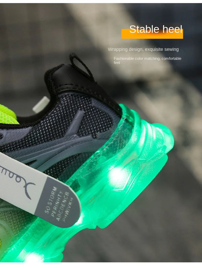 USB Light Up Shoes for Kids - ROYTINKO