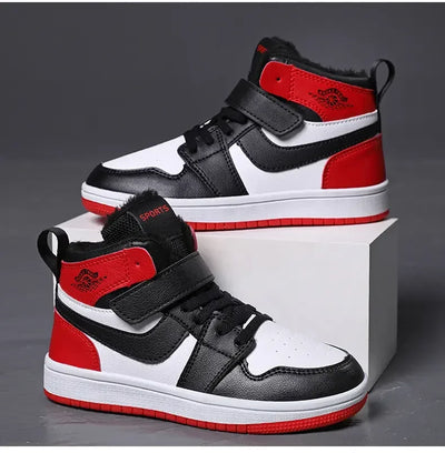 Kids' High-Top Sneakers – Stylish & Comfortable