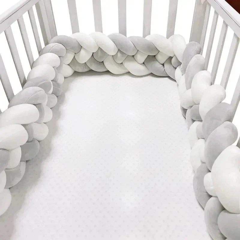 Braided Bed Rail - Protection and Comfort for Baby