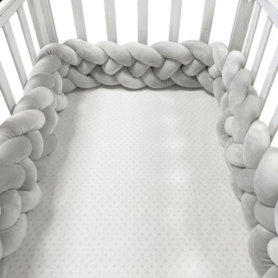 Braided Bed Rail - Protection and Comfort for Baby