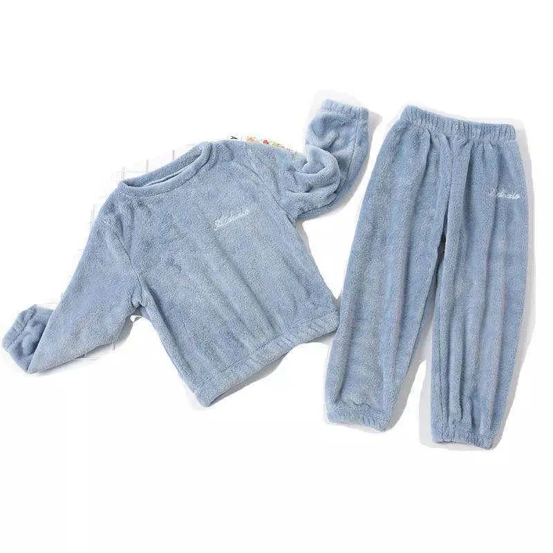 Soft Pajamas Sets for Kids Boys Girls Long Sleeves Pants