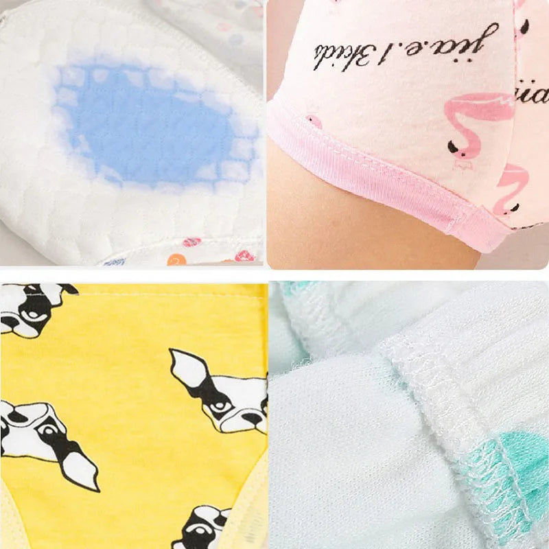 6-Layer Reusable Baby Training Diapers – Absorbent &amp; Eco-Friendly 🌿👶