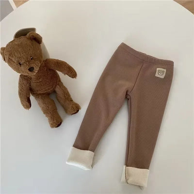 Unisex Kids' Winter Cotton Pants – Warm &Comfortable Daily Trousers