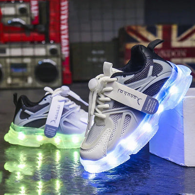 USB Light Up Shoes for Kids - ROYTINKO