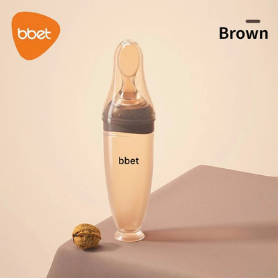 Silicone Baby Feeding Spoon Bottle - BBET